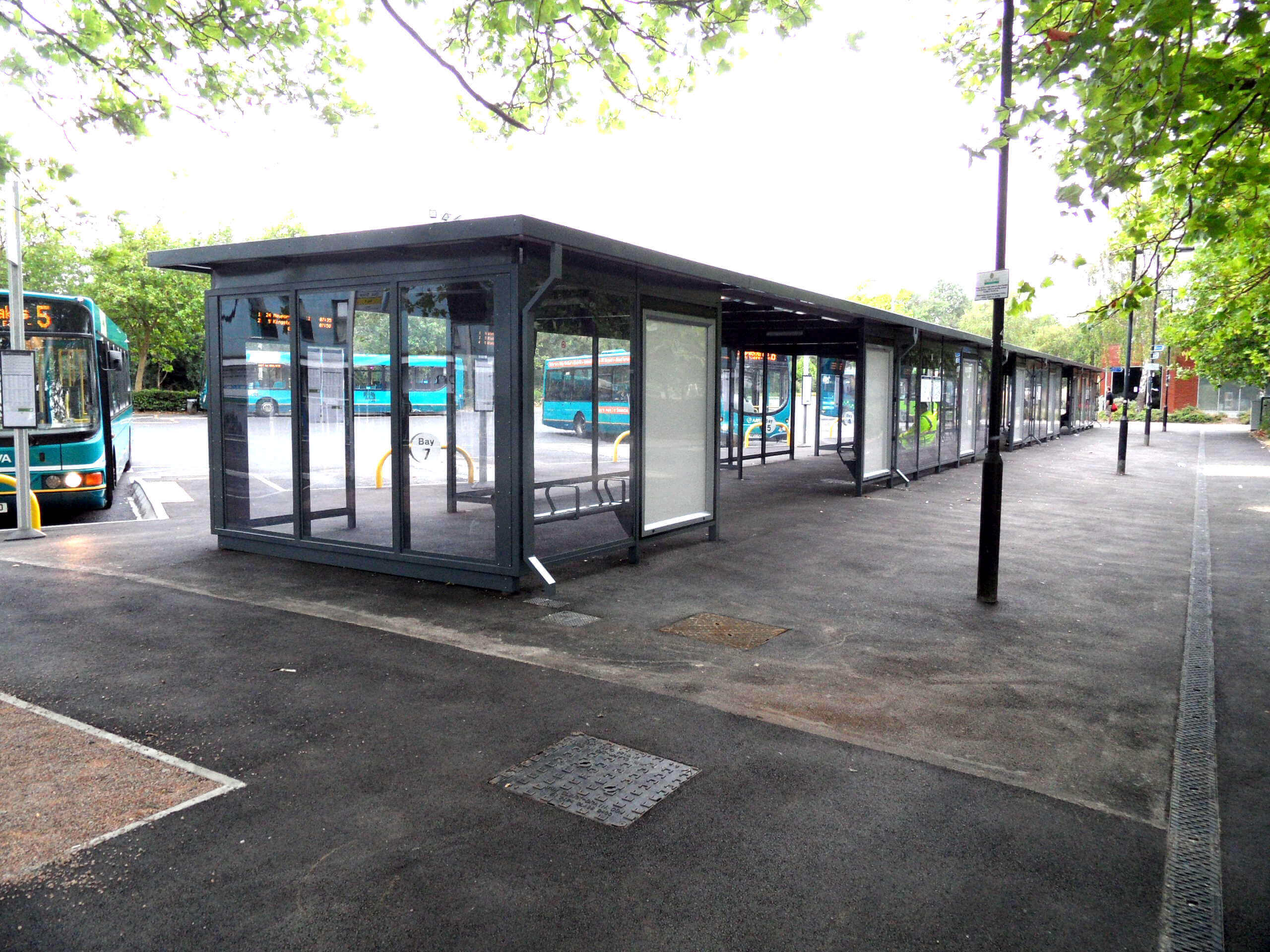 Bletchley Bus Stop Station Trueform Trueform Manufacturing
