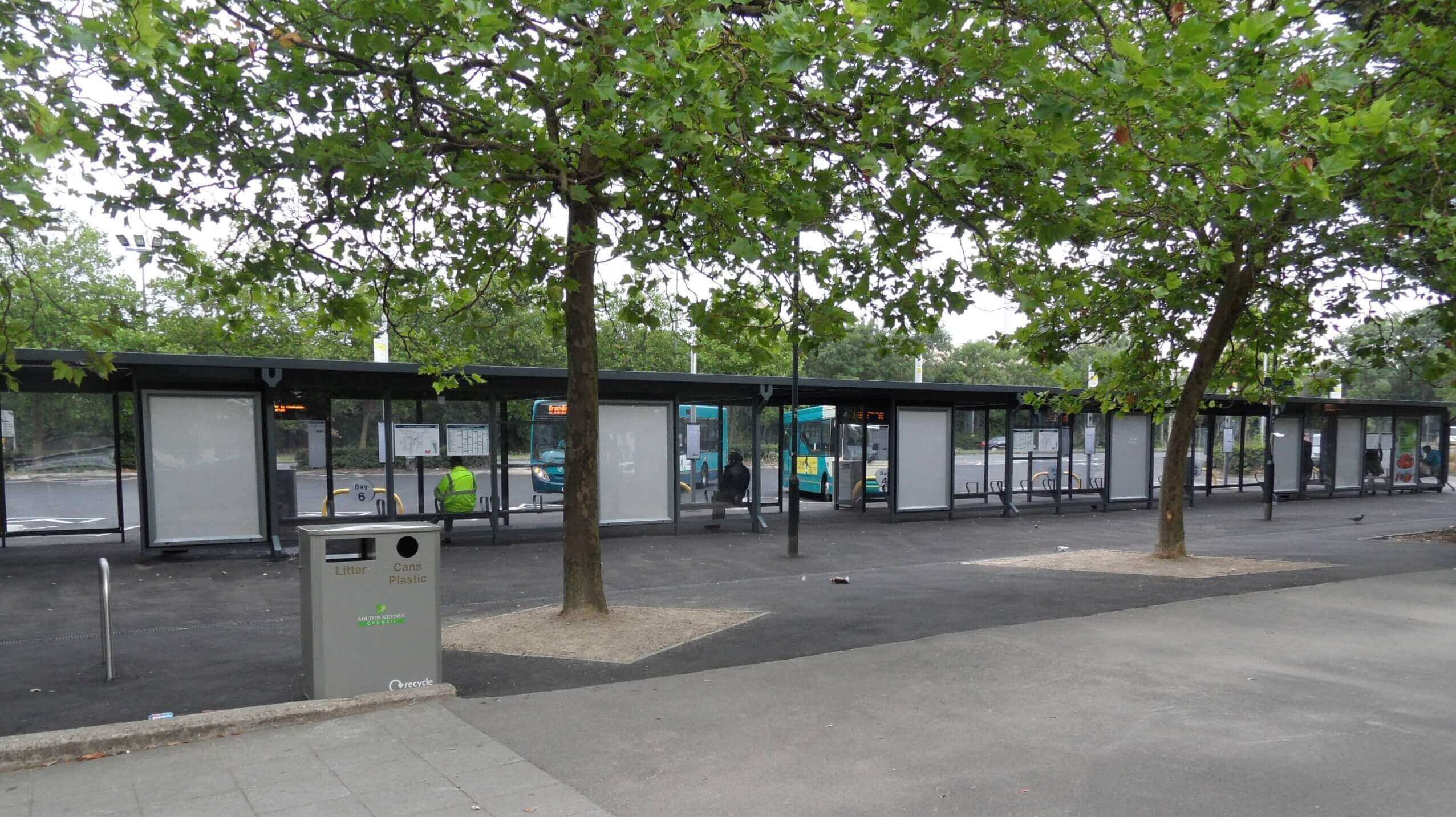 Passenger Waiting Facilities for Bletchley Station Trueform