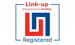 link-up enpowered by Achilles logo.