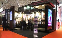 Trueform exhibition stand at Integrated Systems Europe.
