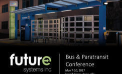 APTA bus and paratransit conference advertisement.