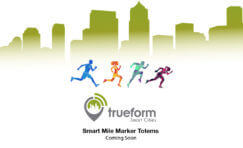 smart mile marker totems advertisement.
