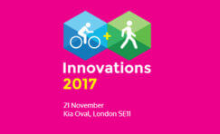Cycling & Walking Innovations 2017 advertisement.