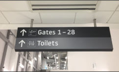 Luton Airport Signage