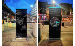 Manchester TfGM Wayfinding Totem