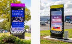 Crawley Manor Royal Business District Digital Advertising Displays
