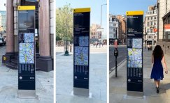 Legible London Wayfinding Signage | Trueform
