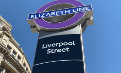 London Liverpool Street Wayfinding Totem