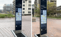 Legible London Wayfinding Signage | Trueform