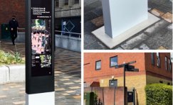 Camberley wayfinding signage installed | Trueform