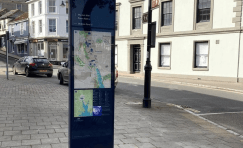 Kingsbridge wayfinding signage installed | Trueform