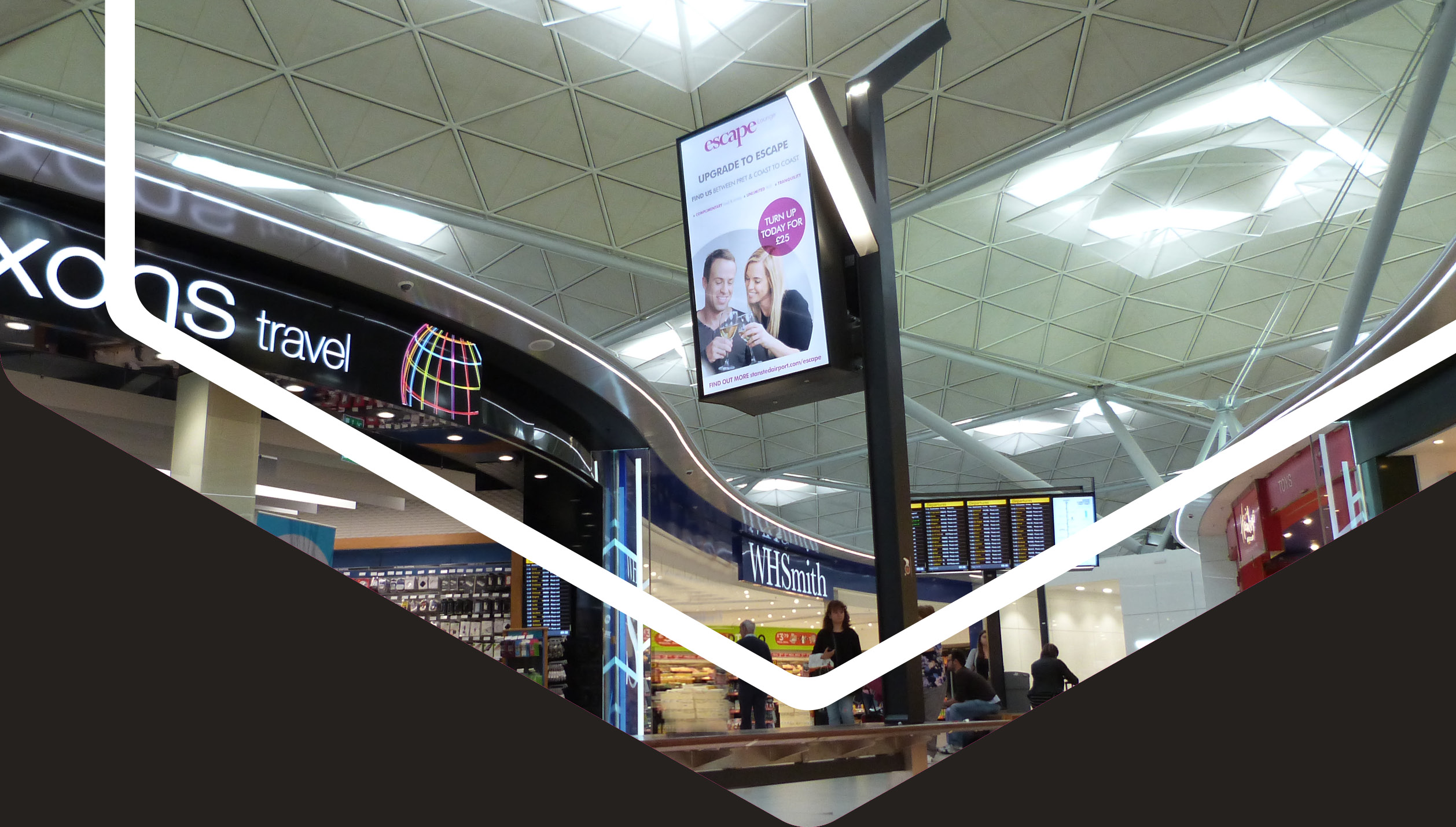 The Future of Digital Out-of-Home (DOOH) in Transport featuring smart digital displays and connected transport infrastructure by Trueform Outdoor Media.